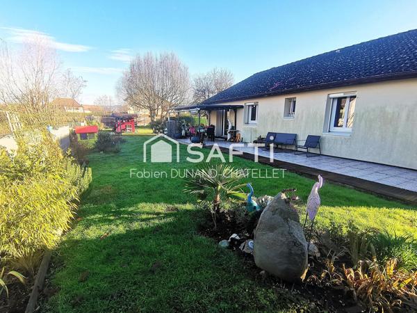 Maison de plain-pied, 4 chambres, sans travaux !