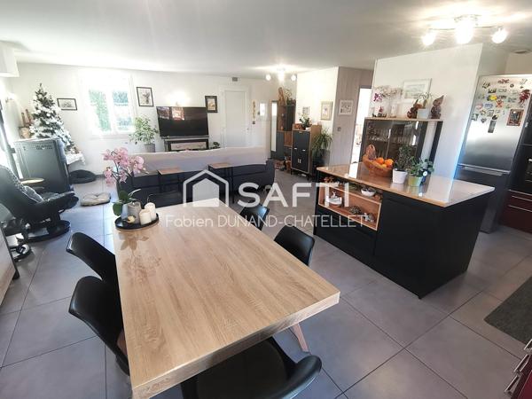 Maison de plain-pied, 4 chambres, sans travaux !