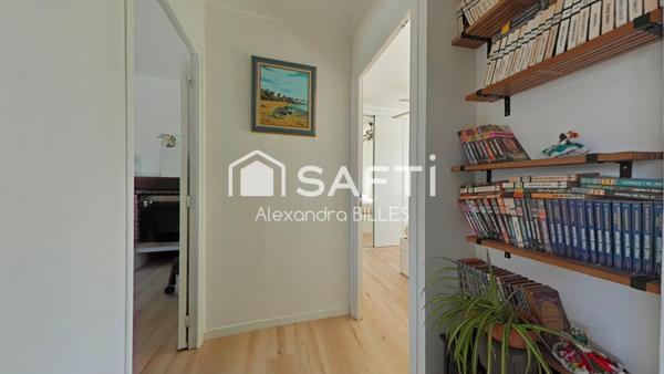 Maison de ville avec garage et exterieur