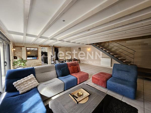 Fontenay-le-Comte, Longère, 4 chambres, 1 salle de bains, 2 salles d'eau, garage, jardin