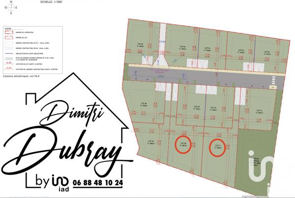 Land for sale 690 m² Ornaisons