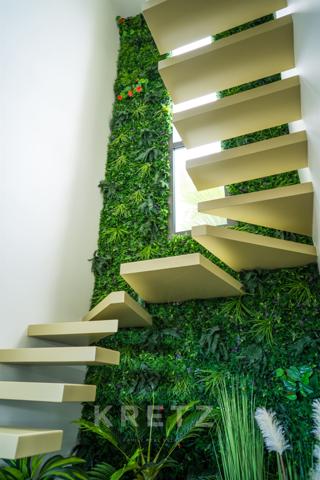 Villa contemporaine avec vue dégagée