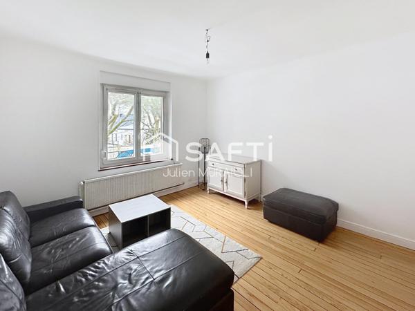 Appartement 4 pièces, 65 m2 avec garage et jardin