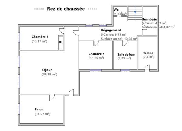 Maison à vendre 4 pièces 131 m² Grézieu-la-Varenne