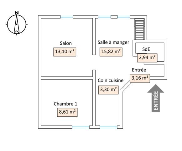 Appartement à vendre 5 pièces 76 m² Herblay-sur-Seine