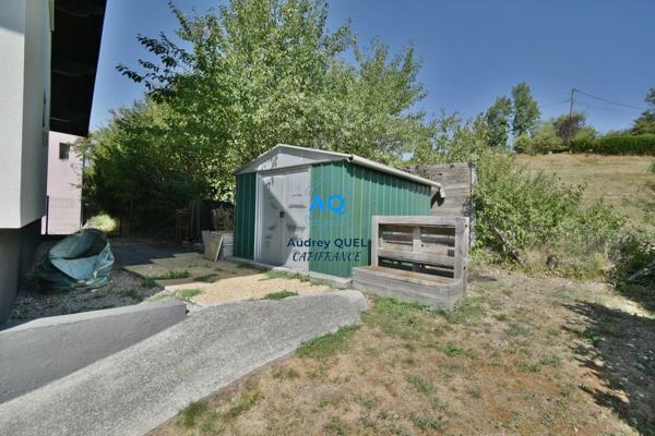 VALSERHÔNE (01) – Maison 6 pièces 142 m² – Vue montagne – 570 m² de terrain – Sous-sol complet