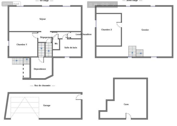 Duplex à vendre à Quimper dans le Finistère (29000), ref : 001/1632   
ERGUE-ARMEL
