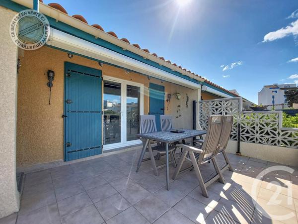 Maison à vendre  3 pièces - 43,35 m2 LE BARCARES - 66