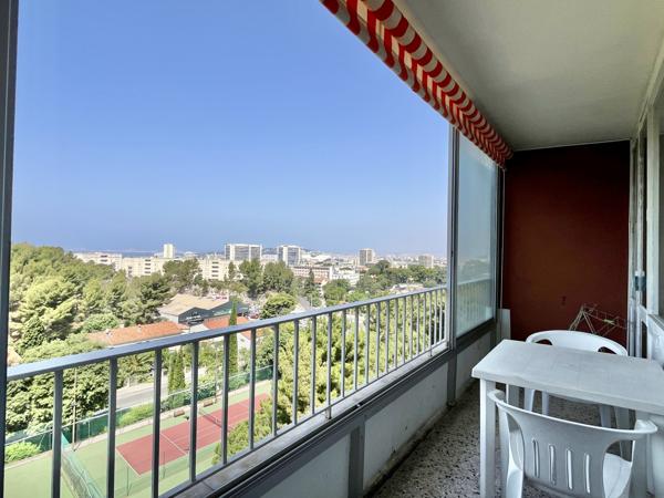 Marseille (13009) T4/5 avec Extérieur, Étage Élevé, Vue Mer, Aucun Vis-à-Vis, Fort Potentiel !
