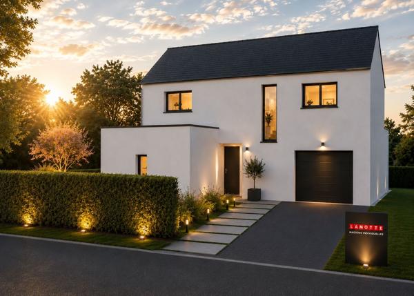 Terrain + Maison à vendre 5 pièces - 128 m²