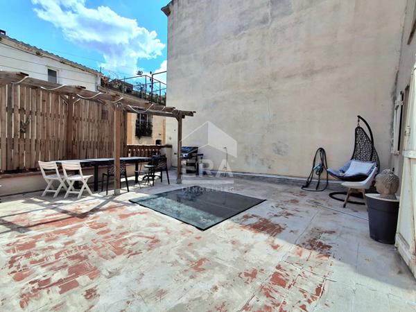 Maison de village de charme avec terrasse et garage à vendre à Rivesaltes