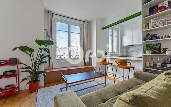 Appartement à vendre    2 pièces • 33,70 m2 Paris 20