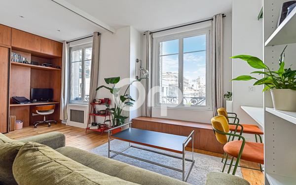 Appartement à vendre    2 pièces • 33,70 m2 Paris 20