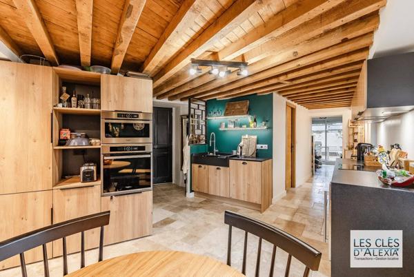 Appartement Duplex entièrement rénové, rez-de-jardin, 118 m², terrasse jardin 34 m²