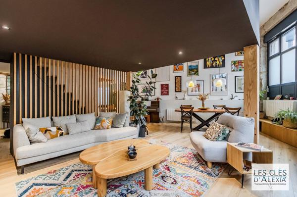 Appartement Duplex entièrement rénové, rez-de-jardin, 118 m², terrasse jardin 34 m²