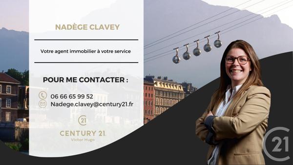 Appartement T2 à vendre  2 pièces - 37 m2 GRENOBLE - 38