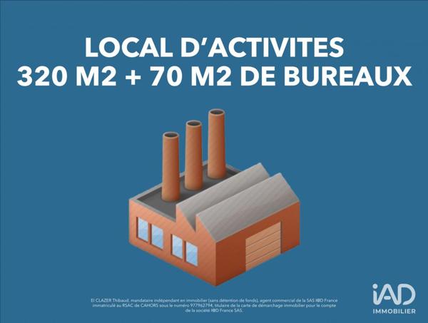 Location local d’activité 360 m² Cahors