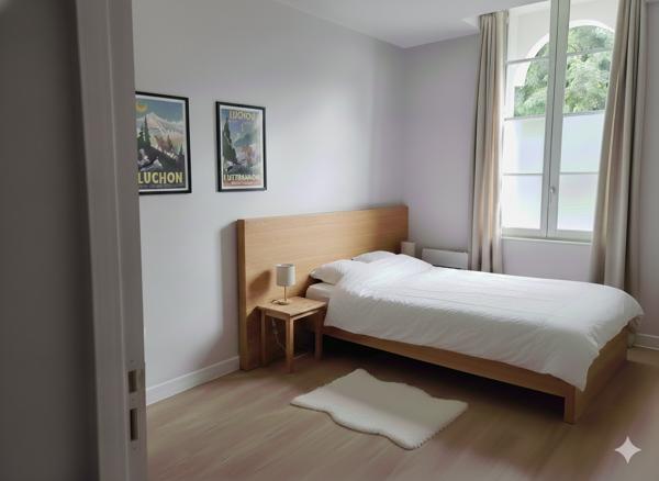 Bagnères-de-Luchon (31110) T3 RDC 49m² centre de Bagnères de Luchon