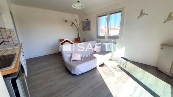 Les Sables-d’Olonne – T2 lumineux avec balcon plein sud - sationnement facile