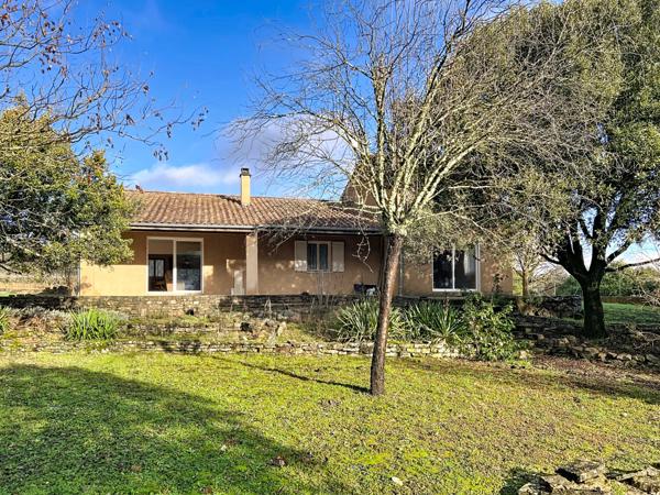 Sud Ardèche – secteur Les Vans / Maison de 191 m² sur terrain de 2 764 m² – Grand garage