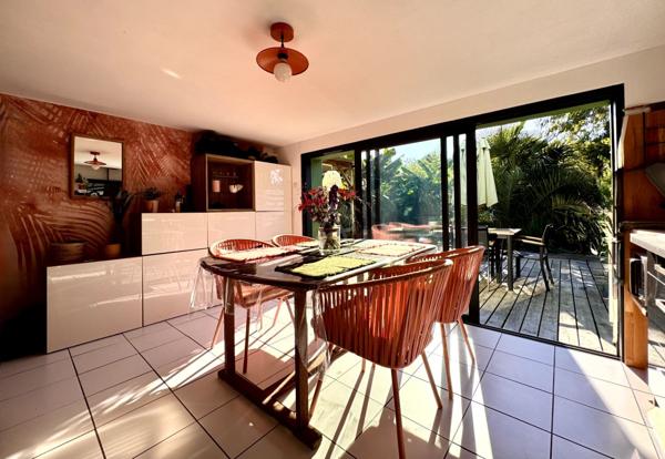 Maison de caractère 6 pièces 127m² avec jardin exotique + T2 indépendant Vannes Saint-Guen/Bilaire
