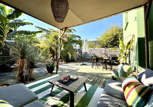 Maison de caractère 6 pièces 127m² avec jardin exotique + T2 indépendant Vannes Saint-Guen/Bilaire
