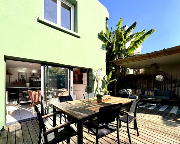 Maison de caractère 6 pièces 127m² avec jardin exotique + T2 indépendant Vannes Saint-Guen/Bilaire