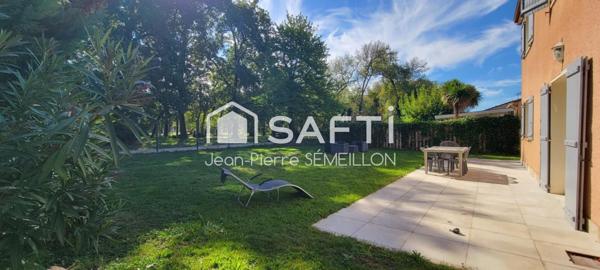 Maison 4 chambres avec jardin secteur boisé