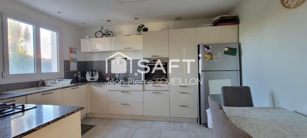 Maison 4 chambres avec jardin secteur boisé