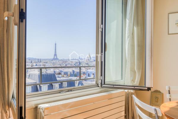 Vue Tour Eiffel au coeur du 6e