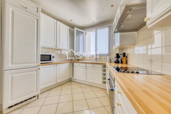 Vue Tour Eiffel au coeur du 6e