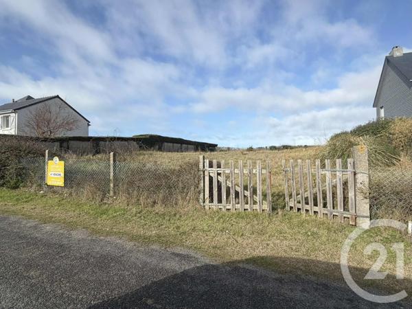 Terrain à vendre  887 m2 BARNEVILLE CARTERET - 50