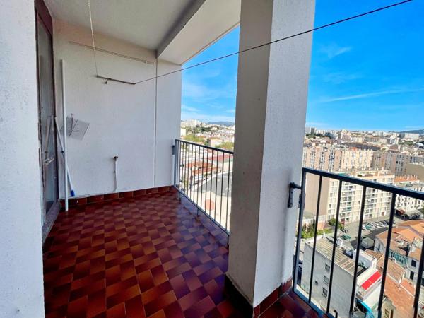 VENDU LOUÉ / VUE IMPRENABLE SUR LA VILLE / BALCON 8m2 / CAVE / PARKING DANS LA RESIDENCE