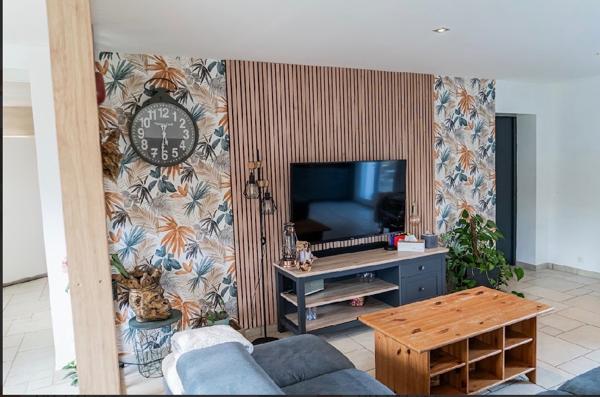 grde maison 4ch, grd terrain, campagne