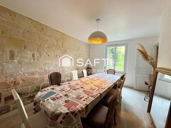 Maison de charme 220 m2 5 chambres et jardin