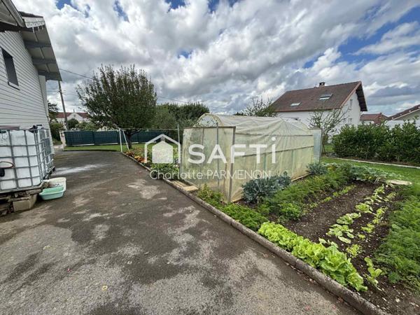 ? Maison 4 chambres – 118 m² – Grand jardin de 857 m² – Quartier calme