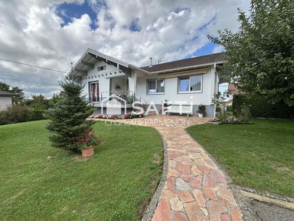 ? Maison 4 chambres – 118 m² – Grand jardin de 857 m² – Quartier calme