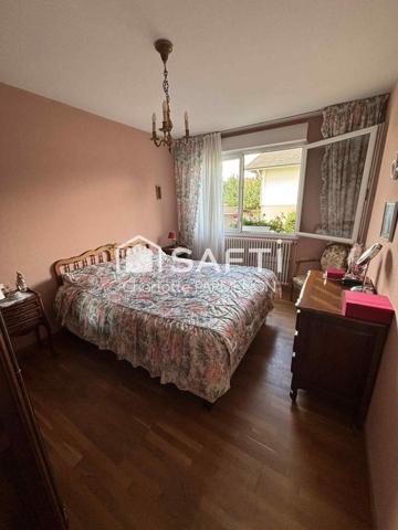 ? Maison 4 chambres – 118 m² – Grand jardin de 857 m² – Quartier calme