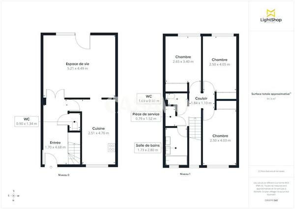 Vente Maison 4 pièces de 89m² - 69200 Vénissieux