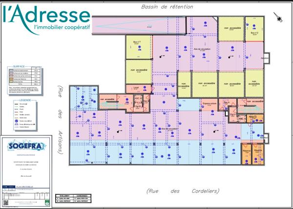 Immeuble Noisy Le Grand 2643 m2