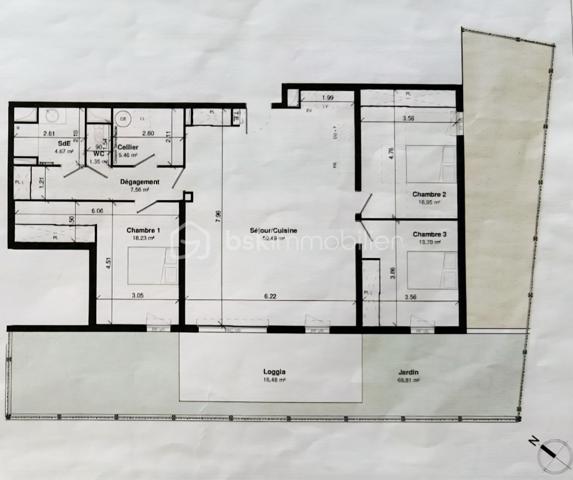 Appartement de 118 m²