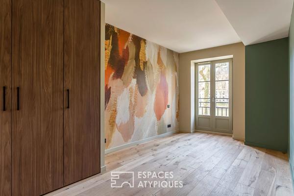 Appartement ancien avec vue sur la Saône