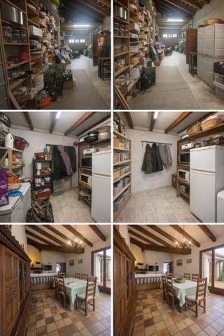 Maison de plain pied avec un grand jardin arboré