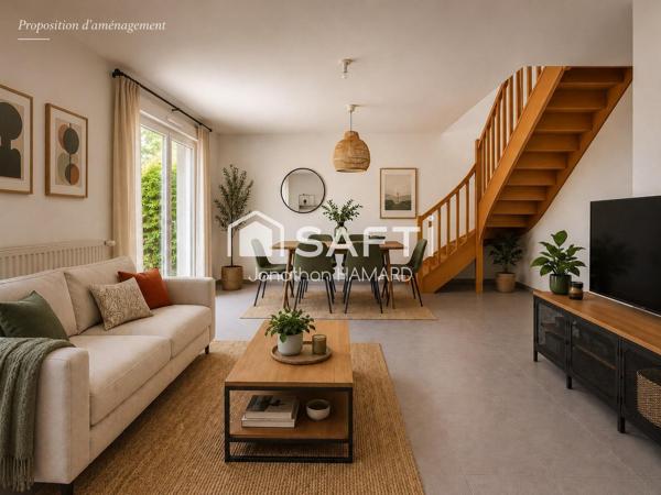 Le compromis parfait entre confort, espace et vie de quartier à Couëron !