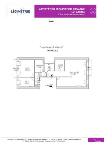 Immobilier Marseille 8ème (13008) – Immeuble 706.11m2 – 2 403 000 €