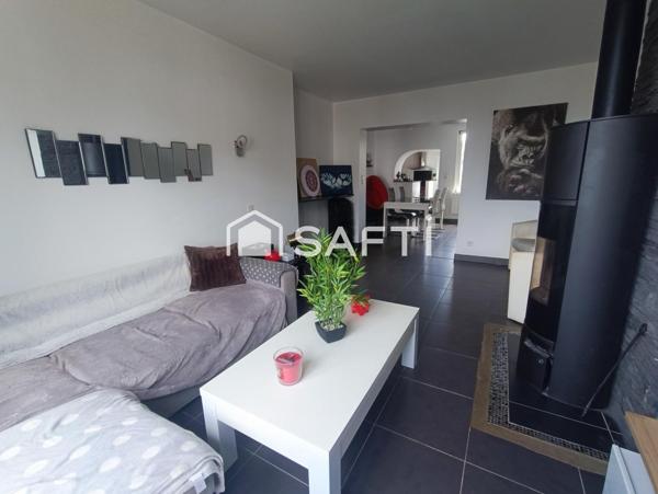 Jolie maison semi mitoyenne 3 chambres jardin