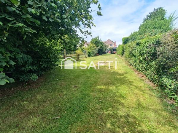 Jolie maison semi mitoyenne 3 chambres jardin