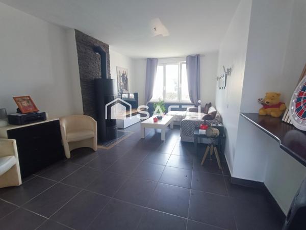 Jolie maison semi mitoyenne 3 chambres jardin