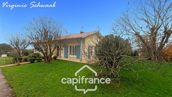 Maison à vendre 5 pièces HABAS (40) de plain-pied – Calme, confort et proximité immédiate des commodités