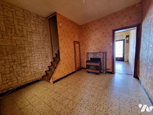 Maison de ville, 2 chambres, jardin, garage